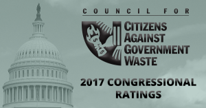 Council for Citizens Against Government Waste Releases 2017 Congressional Ratings
