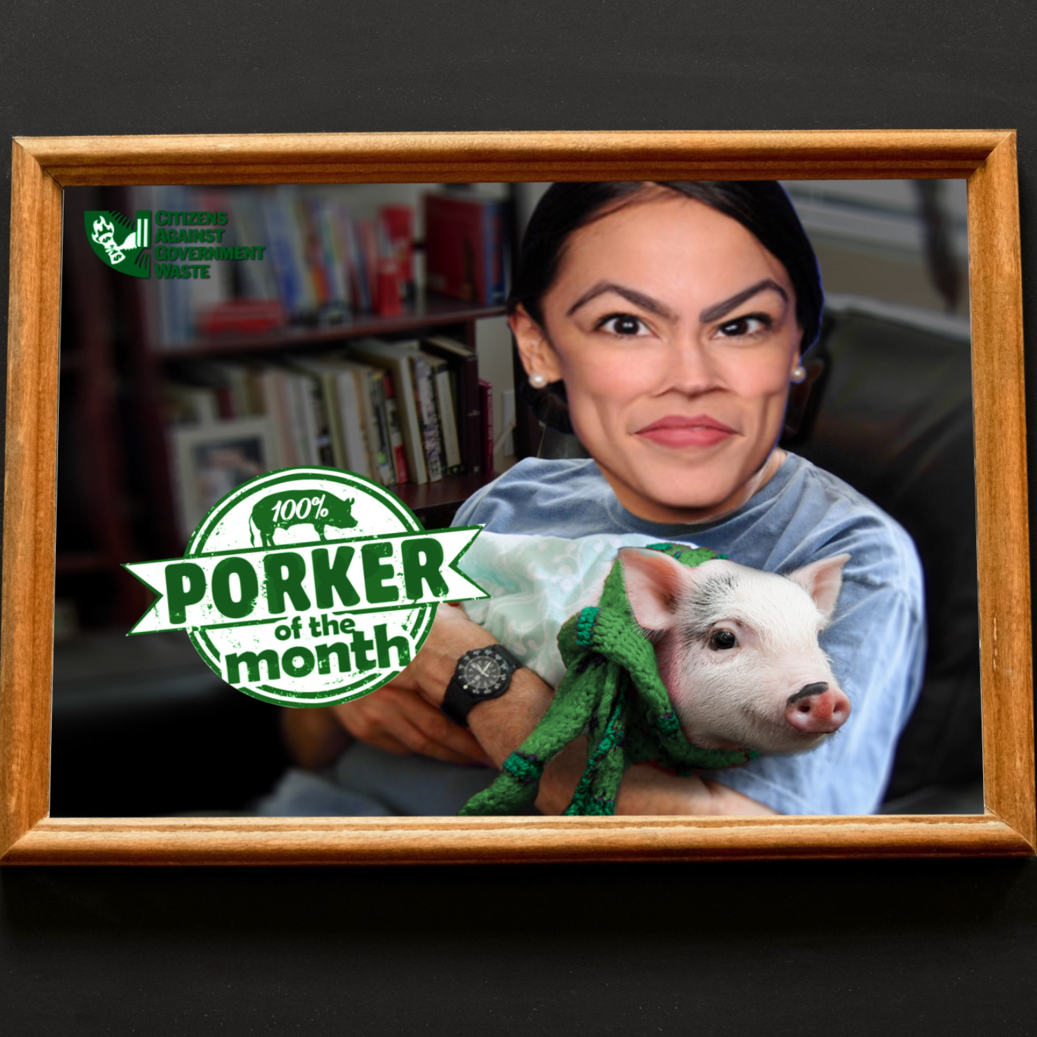 CAGW Names Rep. Alexandria Ocasio-Cortez November 2021 Porker of the Month