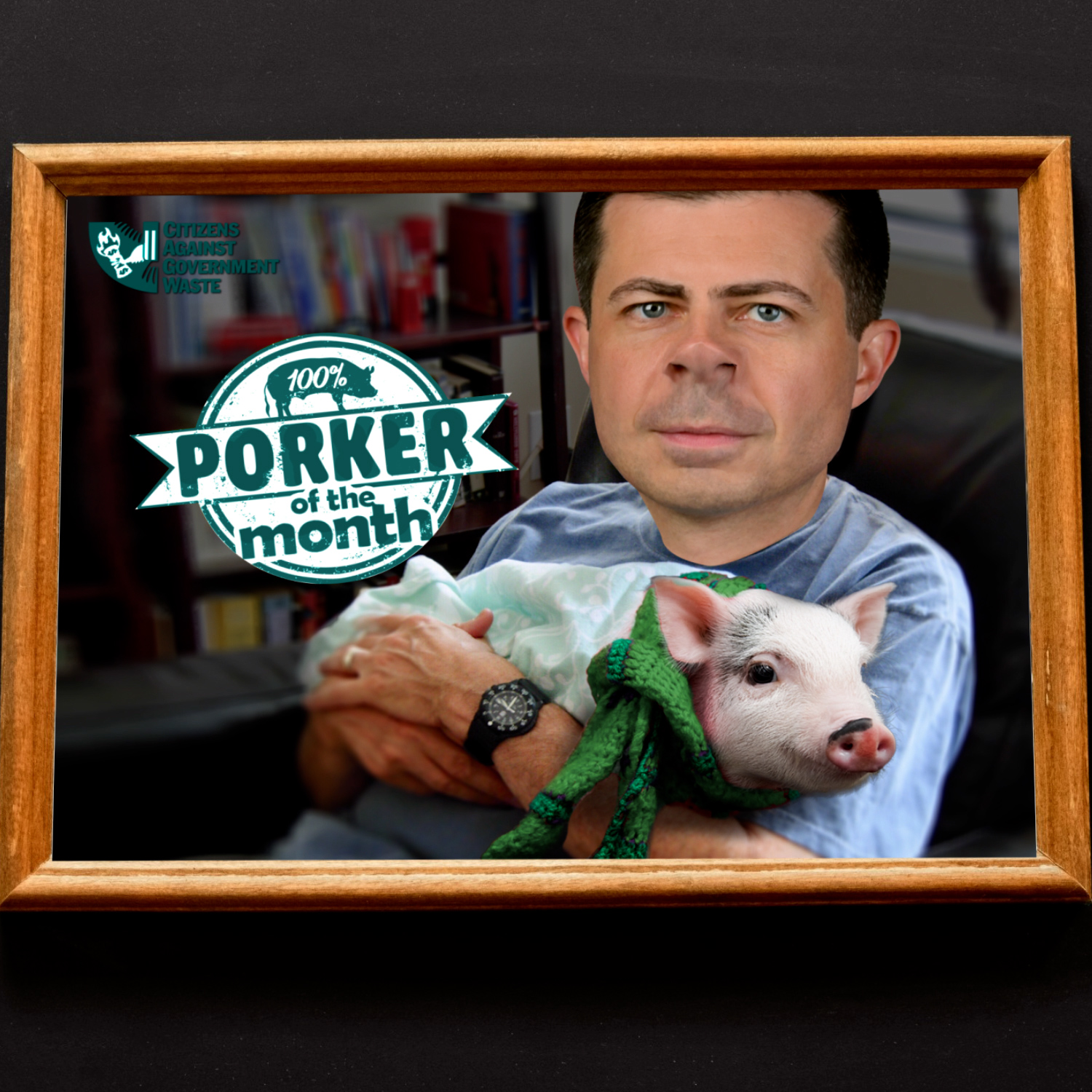CAGW Names Transportation Secretary Pete Buttigieg November 2022 Porker of the Month