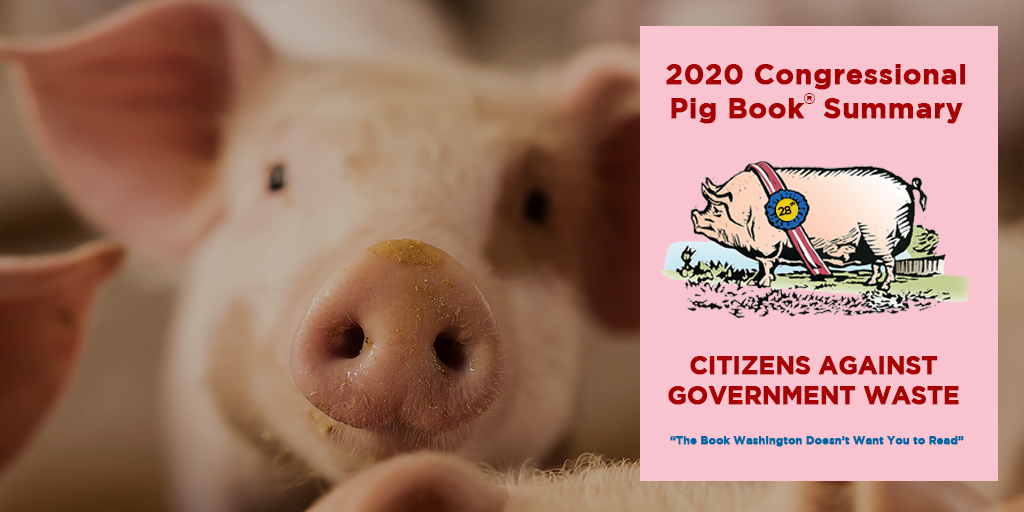 Citizens Against Government Waste Releases  2020 Congressional Pig Book