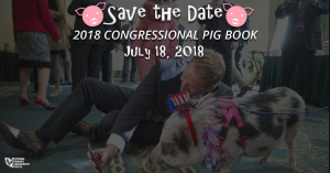 Media Alert: 2018 Congressional Pig Book to Be Released July 18, 2018