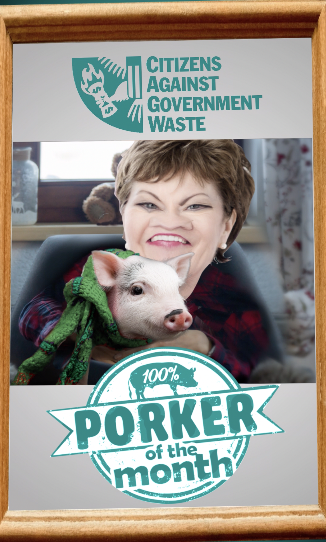 Citizens Against Government Waste Names Sen. Susan Collins June 2024 Porker of the Month